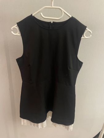 Schickes, kurzes, schwarzes Sommerkleid - Grösse 36/S top!