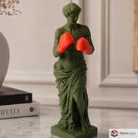 Boxing Venus Statue - Classical Fighter Sculpture - 3D Print