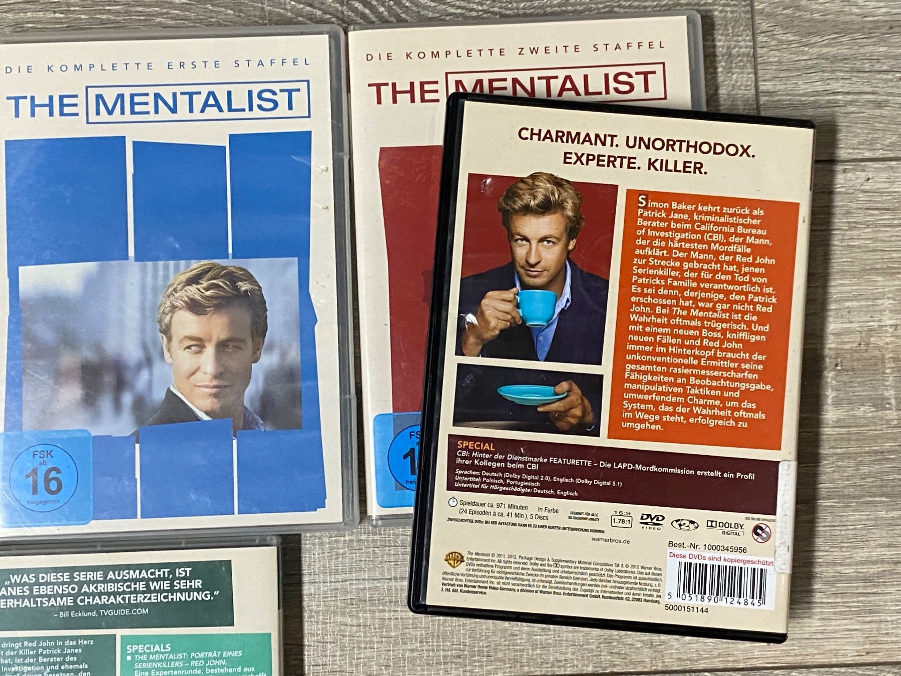 Tutti i DVDs: The Mentalist – Usato da Muri b. Bern venduto da AdidasCollector 1
