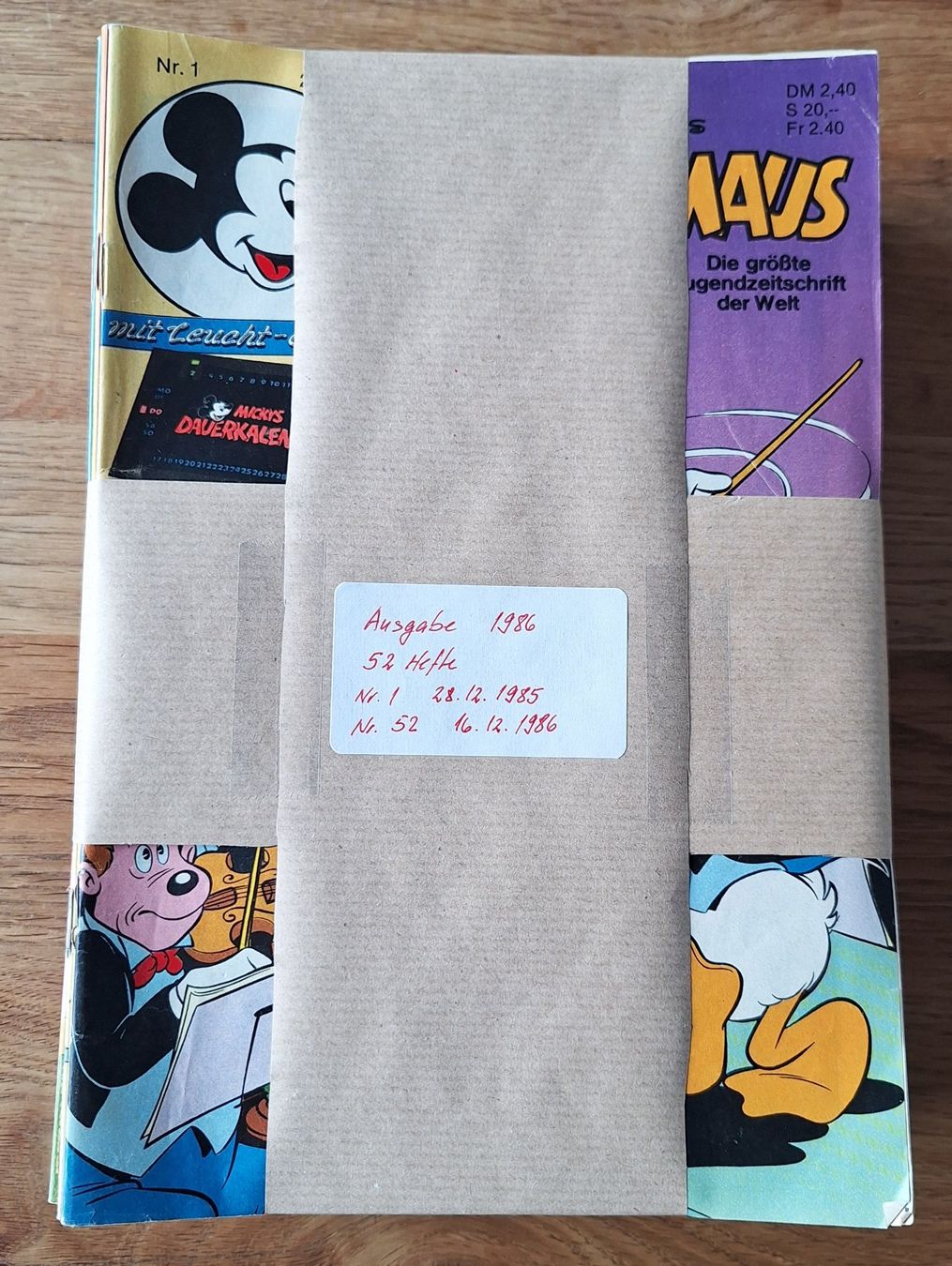 Fumetti: Micky Maus Hefte Jahressammlung 1986 – Usato da Schaffhausen venduto da Hottschili 1