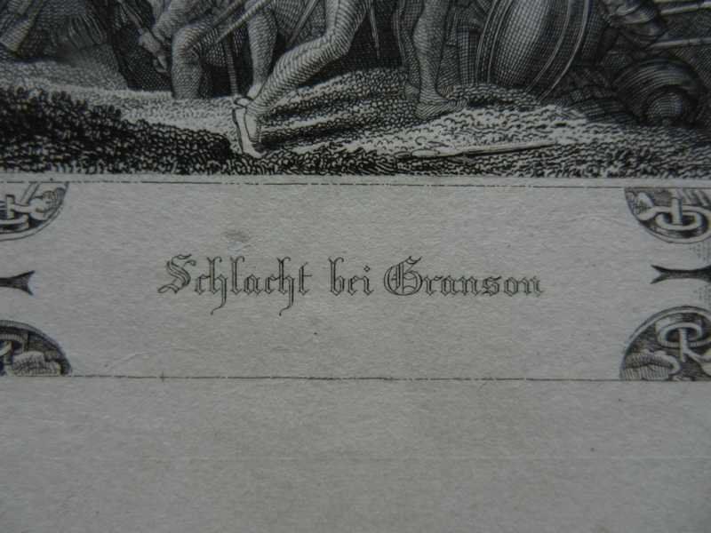 Incisioni: Grandson Schlacht – Usato da Risch venduto da Rischli15 2
