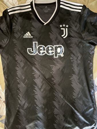 Maillot Juventus Adidas Chiesa 7 Taille L noir 2021/22