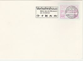 8 Karten mit Stempel Verkehr meist Bahn, Lokomotive (2)