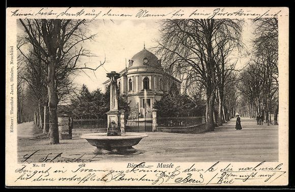 Ansichtskarten: AK Bienne, Musée – Gebraucht aus Berlin von bartko-reher