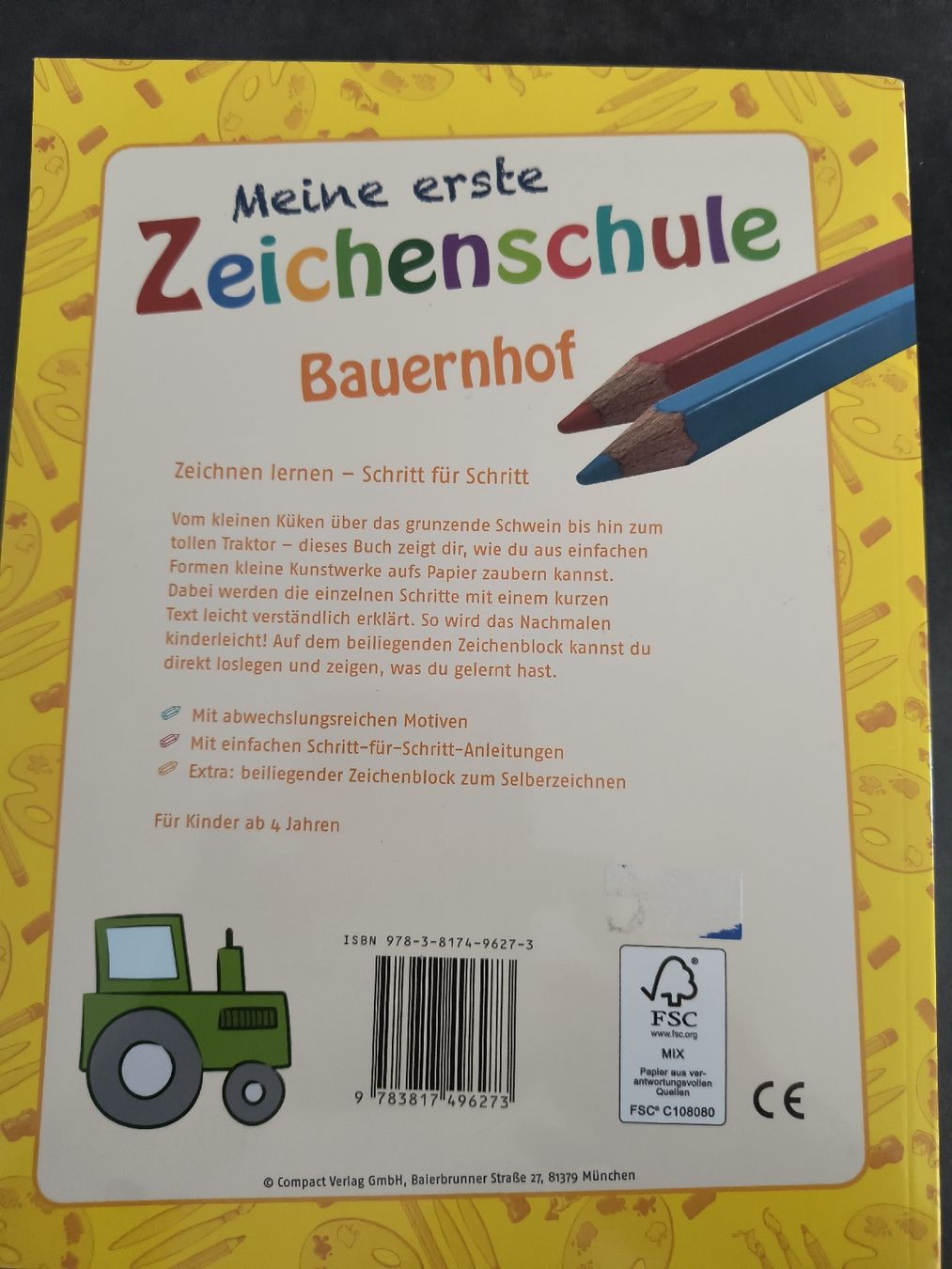 Libri: Meine erste Zeichenschule Bauernhof mit Zeichenblock – Usato da Schöfflisdorf venduto da KKB-Team1 3