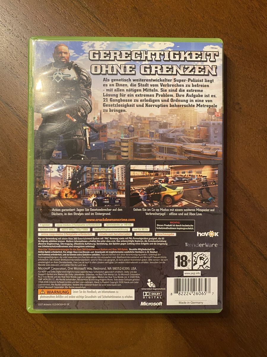 Microsoft Giochi: Crackdown für Xbox 360 – Usato da Thunstetten venduto da Virus_33 2