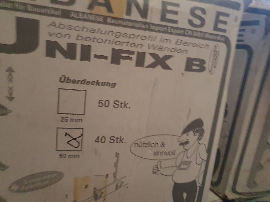 Alle Werkzeuge: Unifix Uni-fix B Deckenrand Abschalung Albanese – Gebraucht aus Kirchdorf AG von Heinz_Birchmeier 4