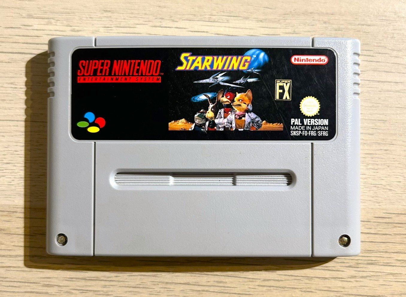 Nintendo Giochi: Starwing SNES – Usato da St. Gallen venduto da Alpine.Arcade