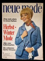 Schnittmuster Modeheft 1968