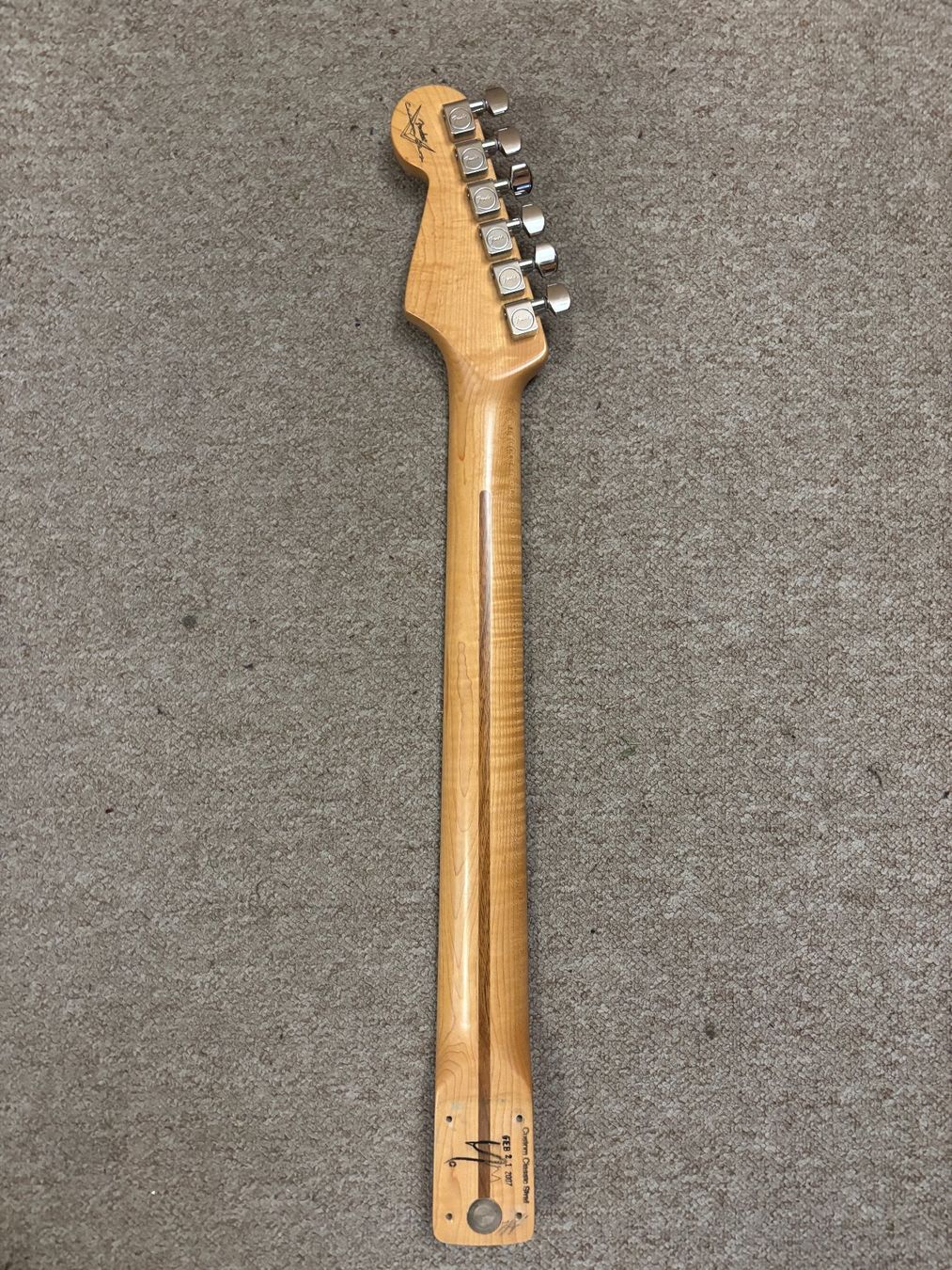 Fender Strumenti musicali: Fender Stratocaster Neck Custom Shop 2007 – Usato da winterthur venduto da groz78 1