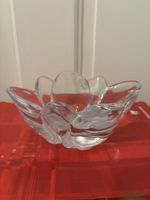 Magnifique coupe Daum France en cristal en forme de fleur