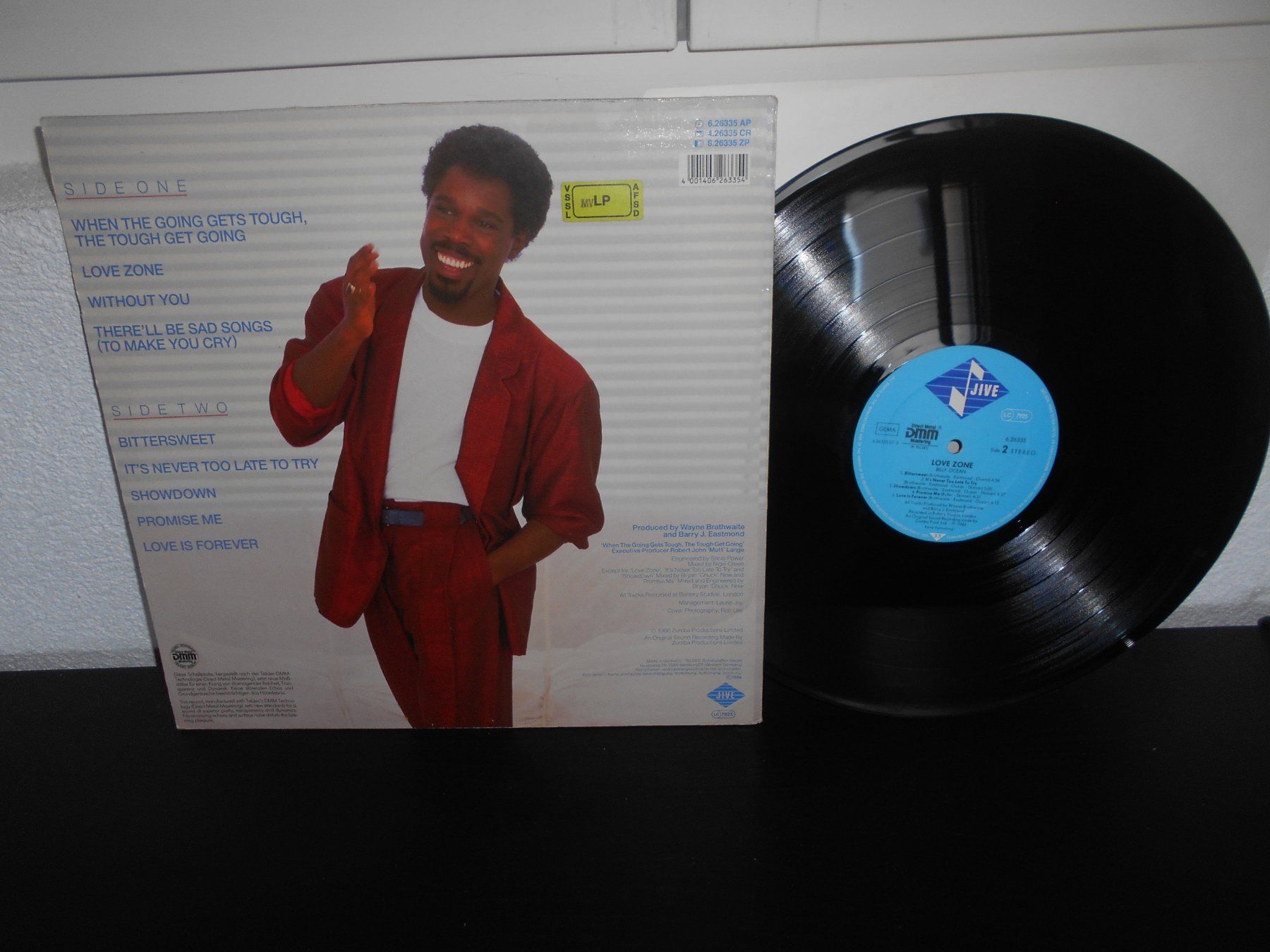 Schallplatten: Billy Ocean – Love Zone / 1986 – Gebraucht aus Aarberg von witchhunter01 1