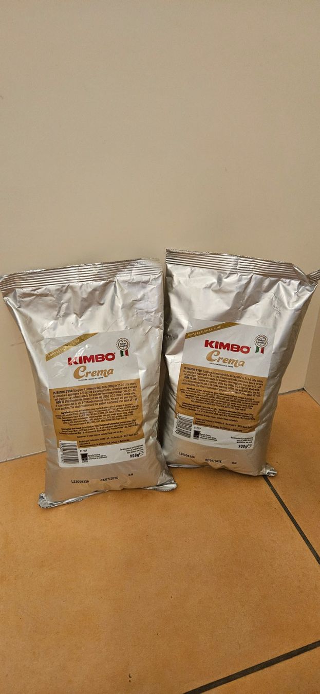 Lebensmittel & Spezialitäten: Preparati in polvere per Ice crema fredda al caffè Kimbo. – Neu und originalverpackt aus Berneck von mau_6z9r 1