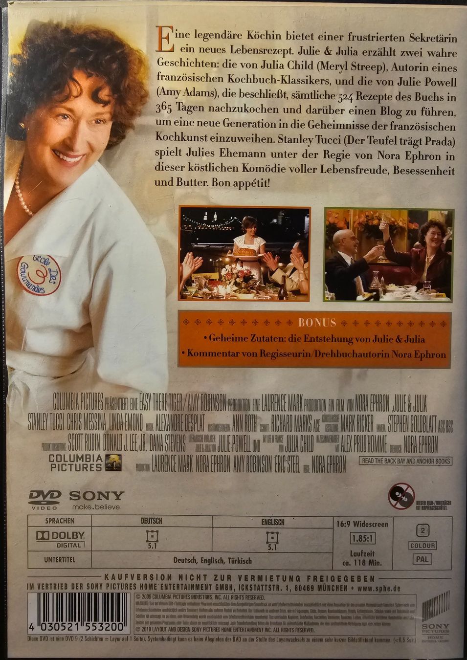 Tous les DVDs: Julie & Julia – D'occasion à Wahlen b. Laufen par Cg10 1