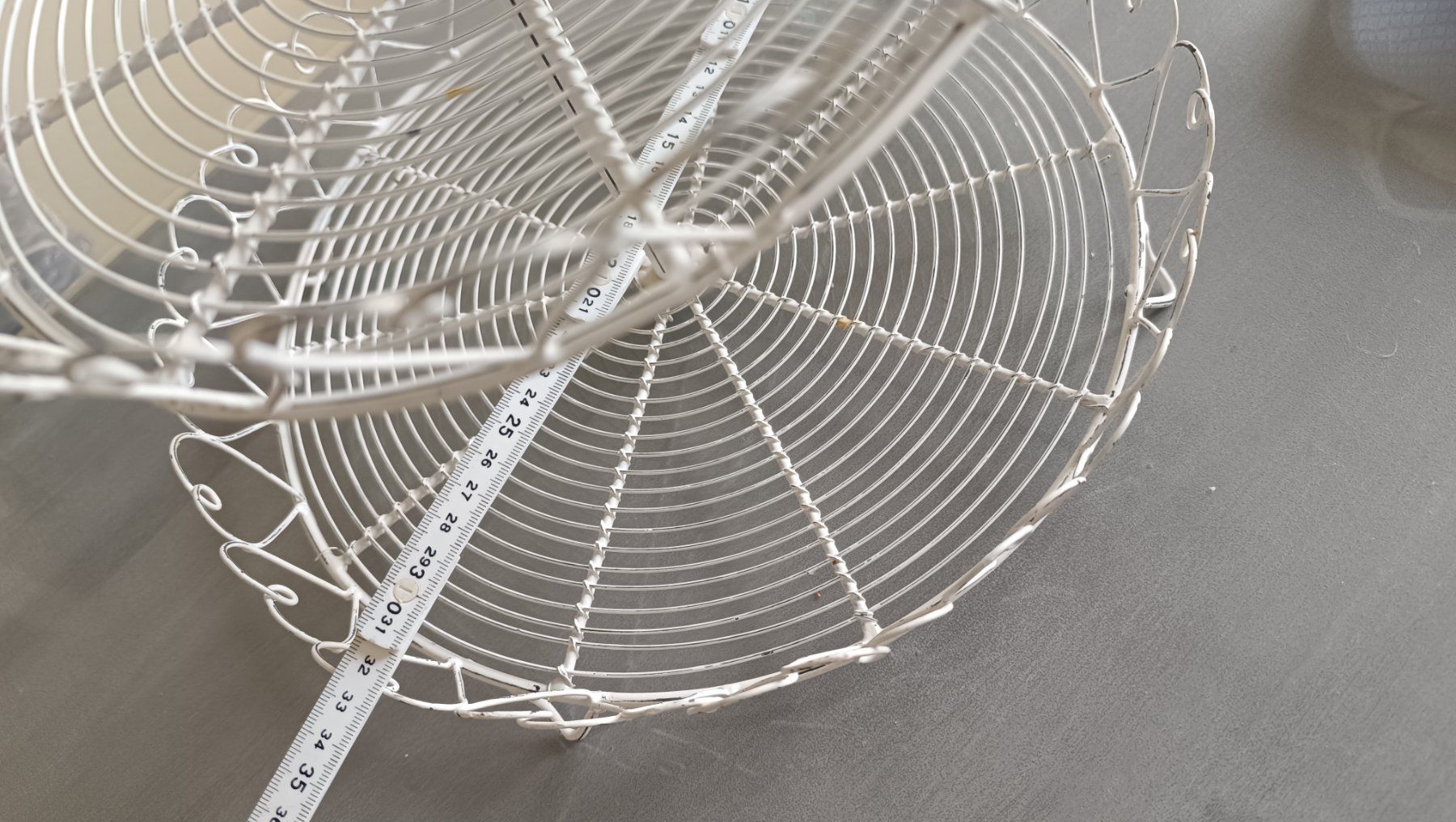 Scaffali: Shabby chic dreier etagere Draht – Usato da Zürich venduto da Jul69 4