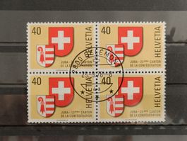1978 Jura, 23. Kanton der SchweizTop Stempel