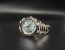 Rolex Day-Date II Weissgold 218239 2 Zifferblätter