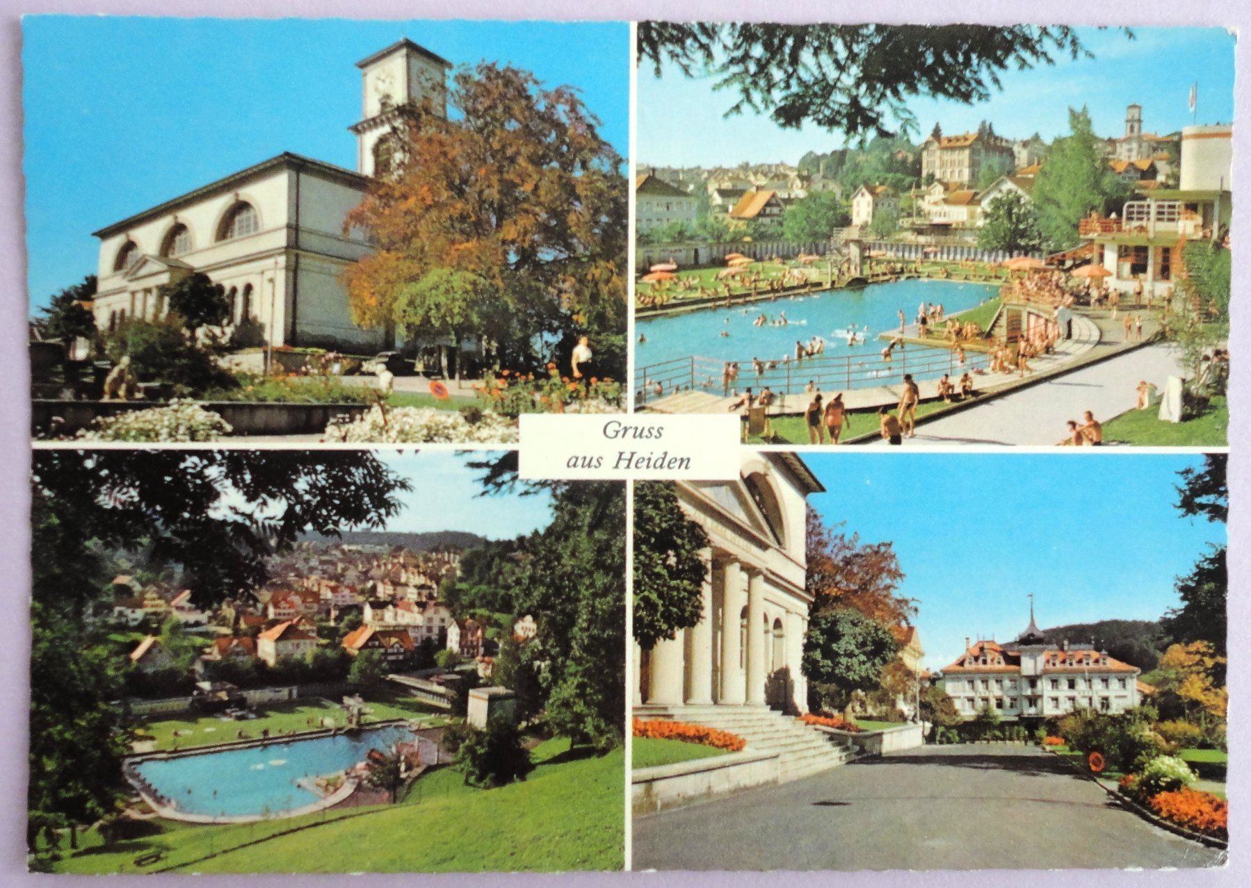 Cartoline postali: Klimakurort Heiden 812 m ü.M. – Usato da Fétigny venduto da Billy2miny