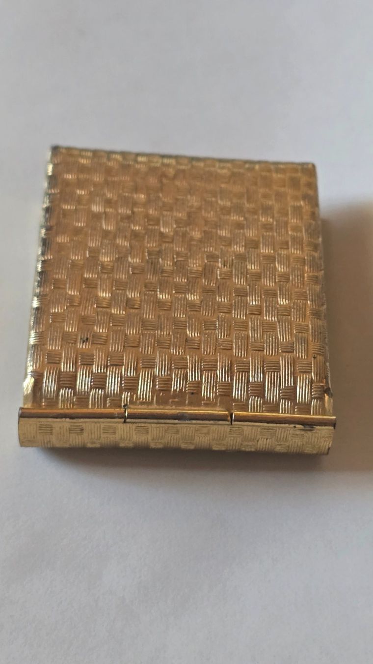 Autres tabacs: Zündholz Etui goldfarben antik – D'occasion à Duebendorf par Dguguseli 2