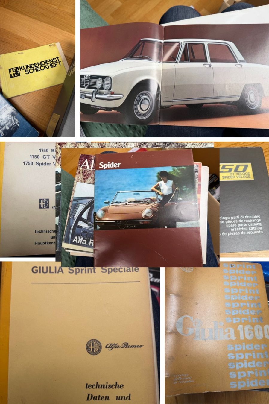 Alfa Romeo Documenti: Alfa Romeo Bücher und original Prospekte – Usato da Luzern venduto da veloce37 3