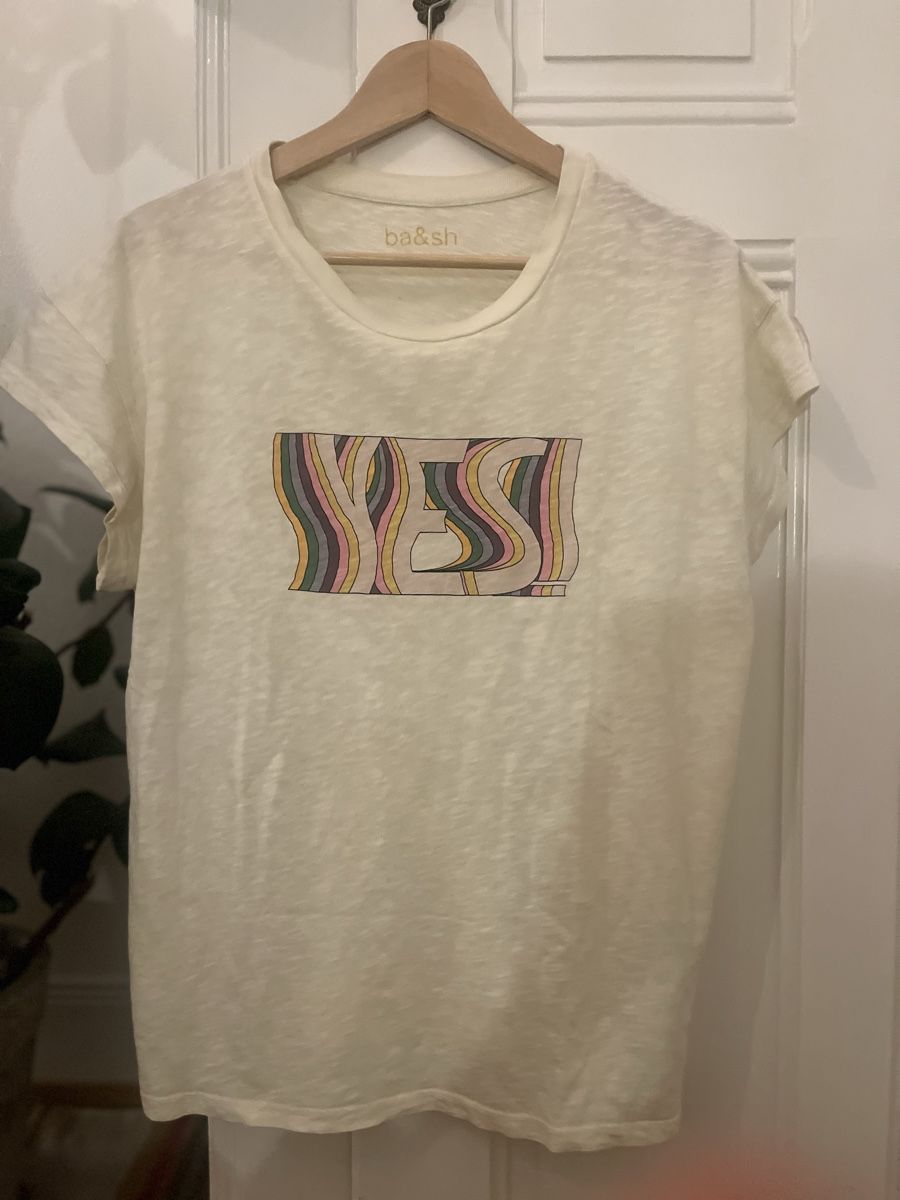 Ba&Sh T-Shirts: BASH TShirt vanille – Neu (gemäss Beschreibung) aus Lausanne von vil_6g9s