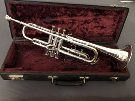 B-Trumpet Reynolds Emperor ,versilbert> ,Revidiert ,Bj.1958