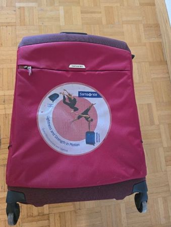 Samsonite Trolley Reisetasche 60x40, Weinrot! -Griff defekt