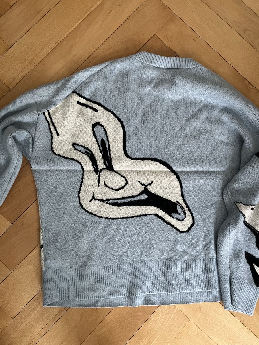 Weekday Maglioni & Felpe: Pullover WEEKDAY hellblau Grösse xS mit Motiv – Nuovo (secondo la descrizione) da Zürich venduto da Sel_777 2