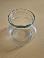 Zierglas Vase Set 2 Stück Glas transparent - neu