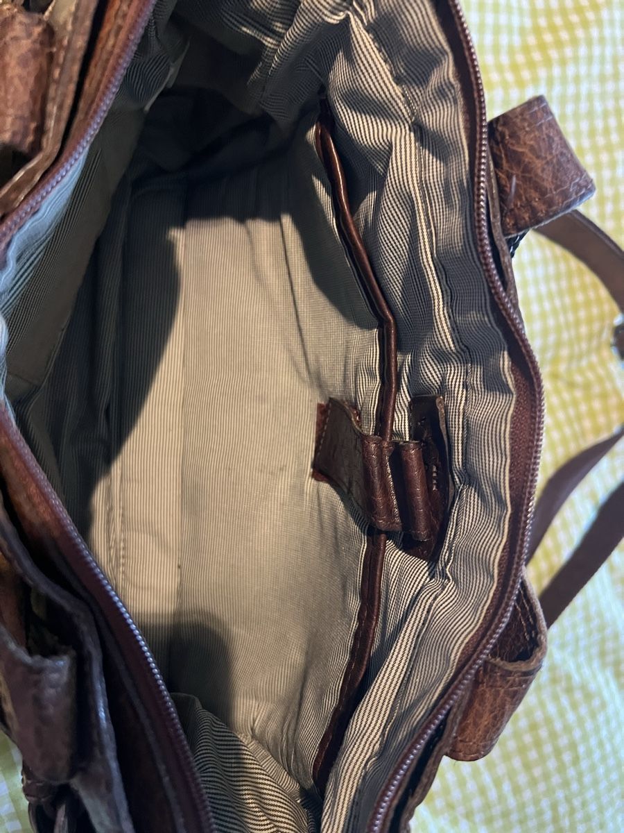 Taschen für Damen: Authentic Leather handbag brown  – Gebraucht aus Horgen von CarmenRL 2