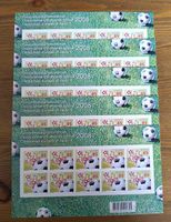 1x bis 5x - CH 2008 1275B Fussball EM 08 - Kleinbogen