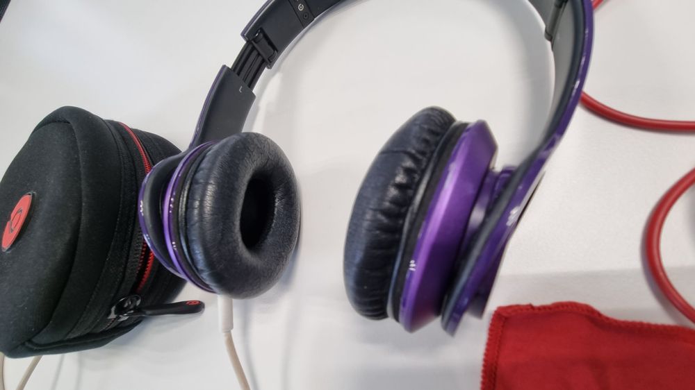 Beats Cuffie: Ecouteurs Beats by Dr. Dre violet & câble rallonge – Usato da Genève venduto da pao_8srw 2