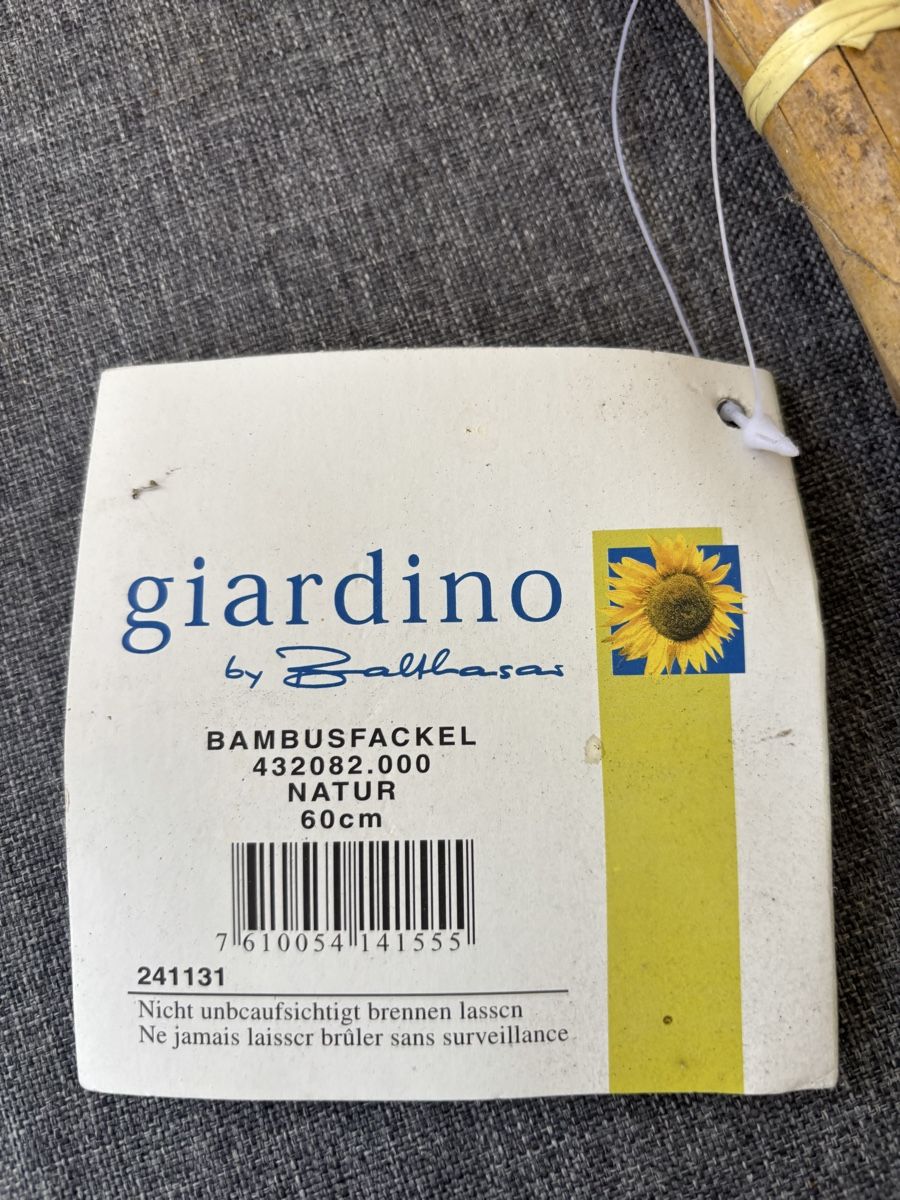 Lampen: 2 torches en bambou  – Neu (gemäss Beschreibung) aus nods von Tozzifan 4