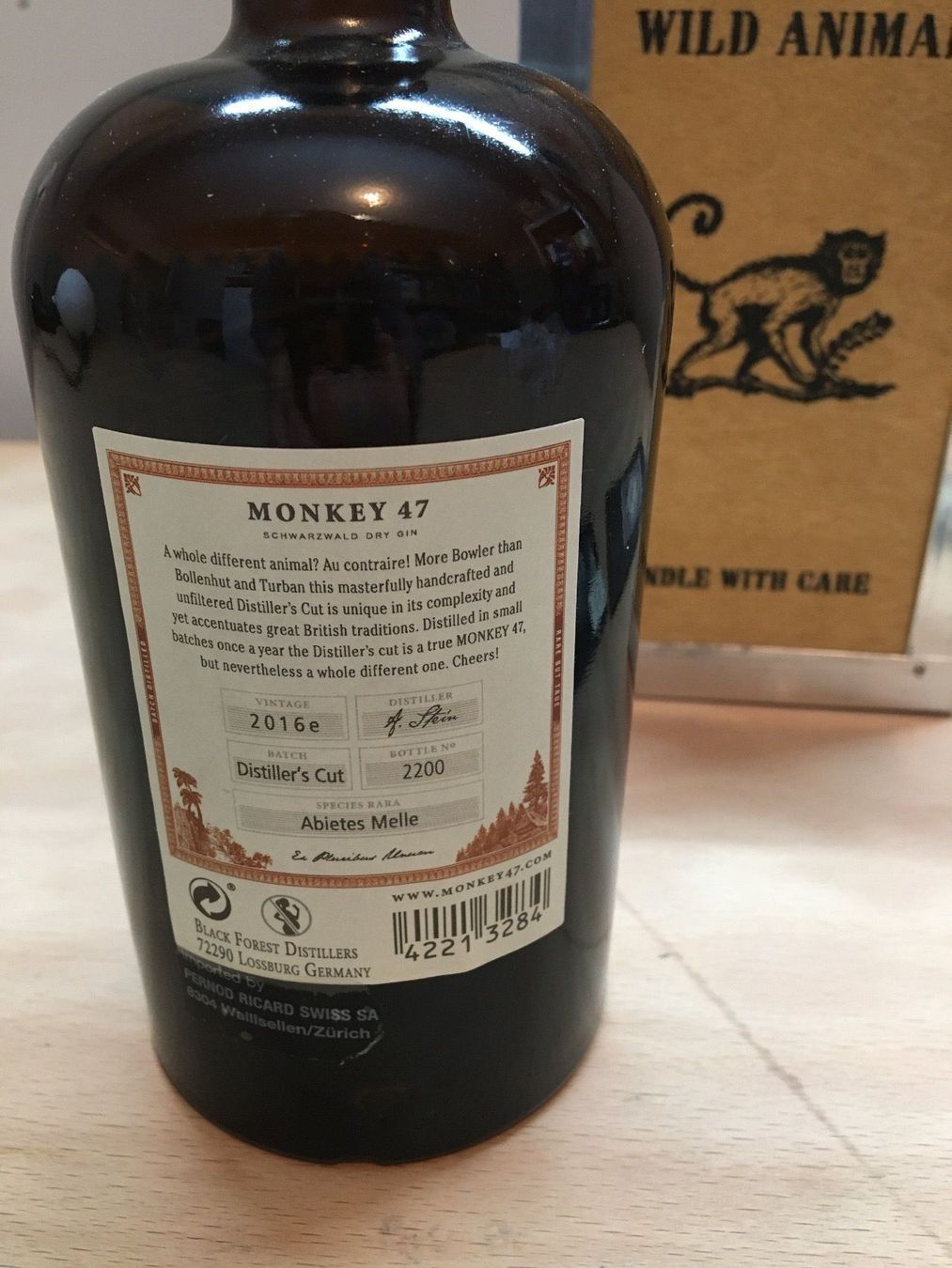Bevande alcoliche: Monkey 47 Gin distillers cut 2016 – Nuovo e nell'imballaggio originale da weinfelden venduto da bischofszell 1