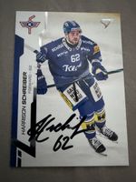 Harrison Schreiber Kloten Hockey Card signiert 