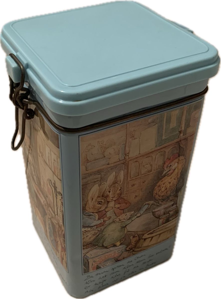 Contenitori & Simili: Peter Rabbit Keksdose Blechdose Aufbewahrung Nostalgie – Usato da Hinteregg venduto da GARANTA 9
