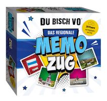 DU BISCH VO® Zug - Memo / Memory Spiel