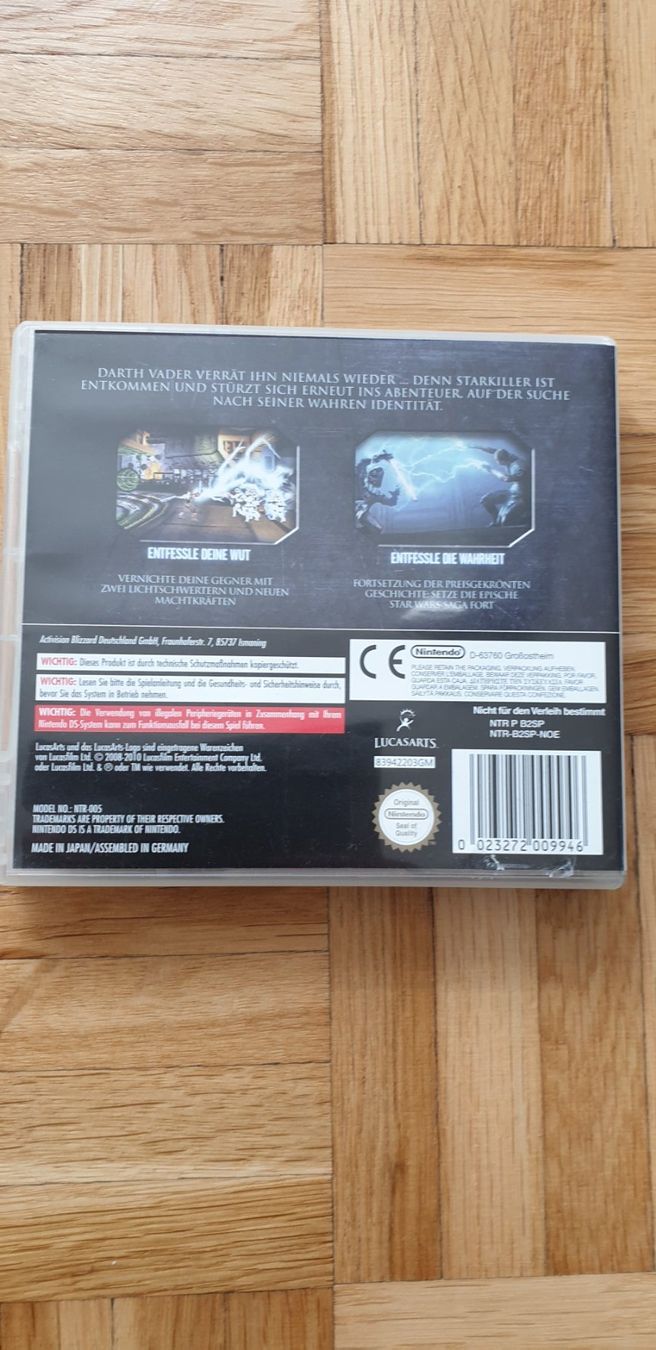 Nintendo Spiele: Star Wars The Force Unleashed Nintendo DS – Gebraucht aus Richterswil von Bardock0124 2