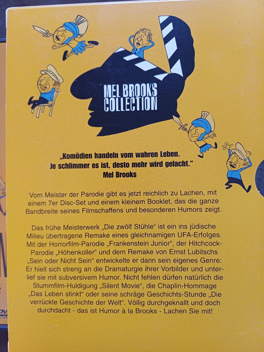 Alle DVDs: DVD Mel Brooks Collection 7 Filme – Neu (gemäss Beschreibung) aus Riedholz von Dieter_Pfeiffelmann 1