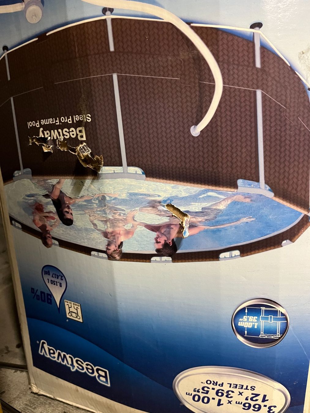 Schwimmbad: Swimmingpool rund 3.6m – Gebraucht aus Uster von