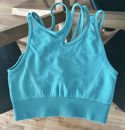 Gymshark Sport BH türkis Grösse S neu