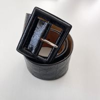 GIO MORETTI  crocodile leather belt