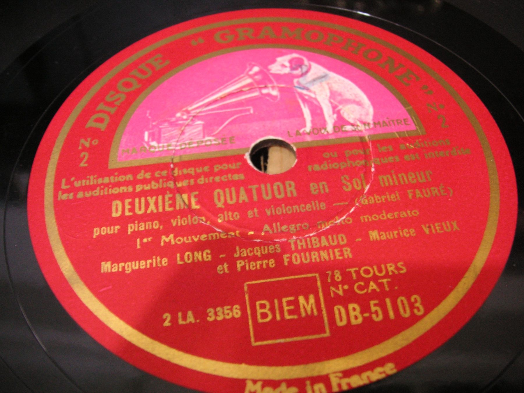 Schallplatten: DISQUES 78 TOURS – Gebraucht aus Lausanne von Leag 7