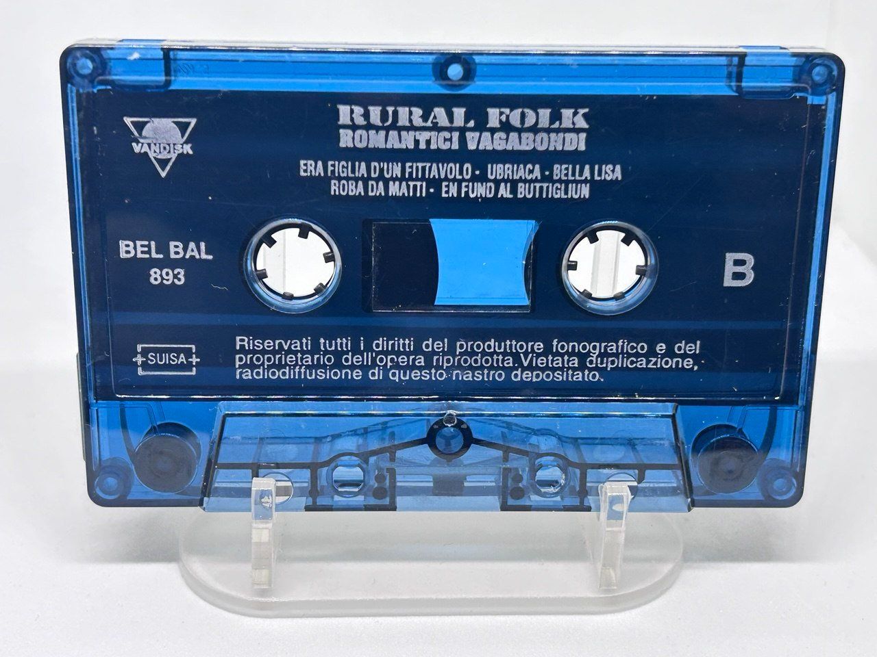 Musicassette: Rural Folk (1995) – Usato da Giubiasco venduto da LorisVale