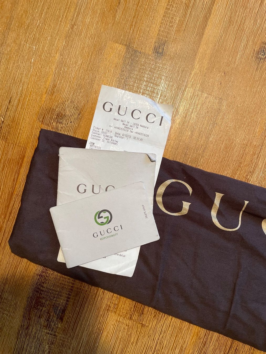 Gucci Taschen für Damen: Gucci Bamboo two way Tote silber – Gebraucht aus Horn von JCGA 6