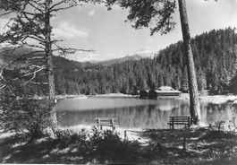 Alte Aufnahme Flims Caumasee, Reproduktion