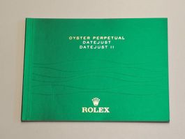 Rolex Bedienungsanleitung Datejust, Datejust II deutsch 2014