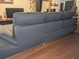 Ecksofa anthrazit gebrauchter Zustand