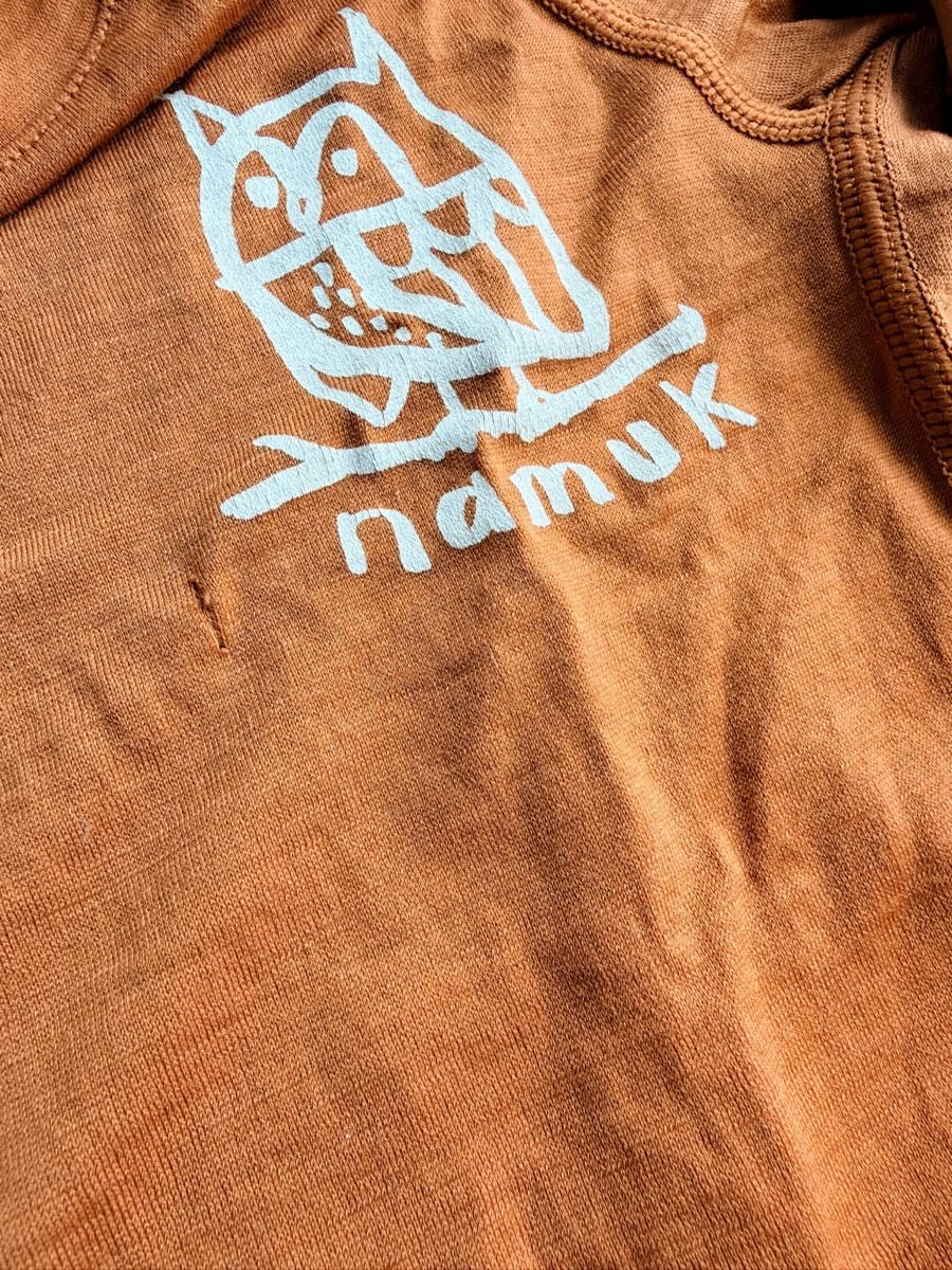 Namuk T-shirt: Namuk Uil Merino Langarmshirt – Usato da Bern venduto da Mr.LR 1