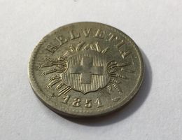1851 5 Rappen vz+ *RAR*